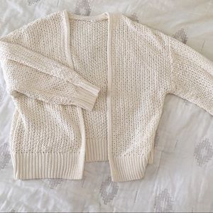 Knit Open Cardigan